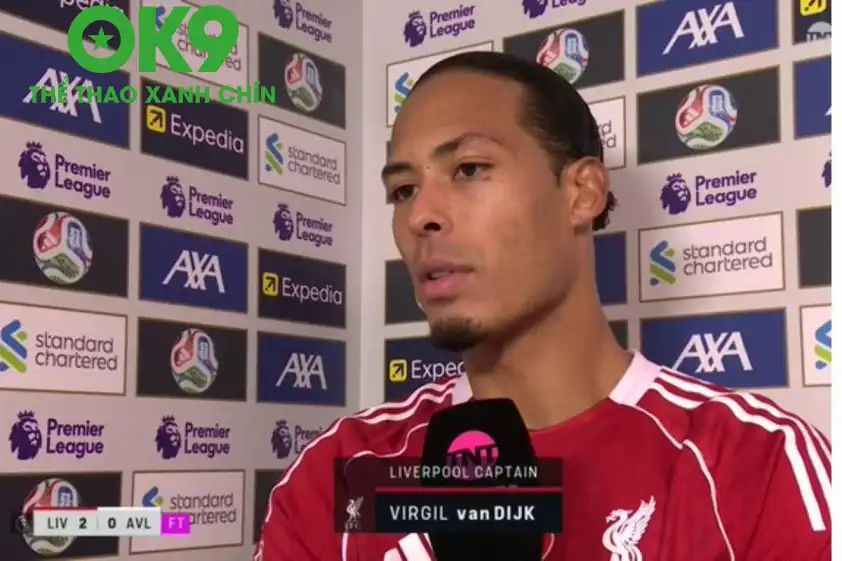 Van Dijk phản pháo những lời chỉ trích thái quá (Ảnh: X).